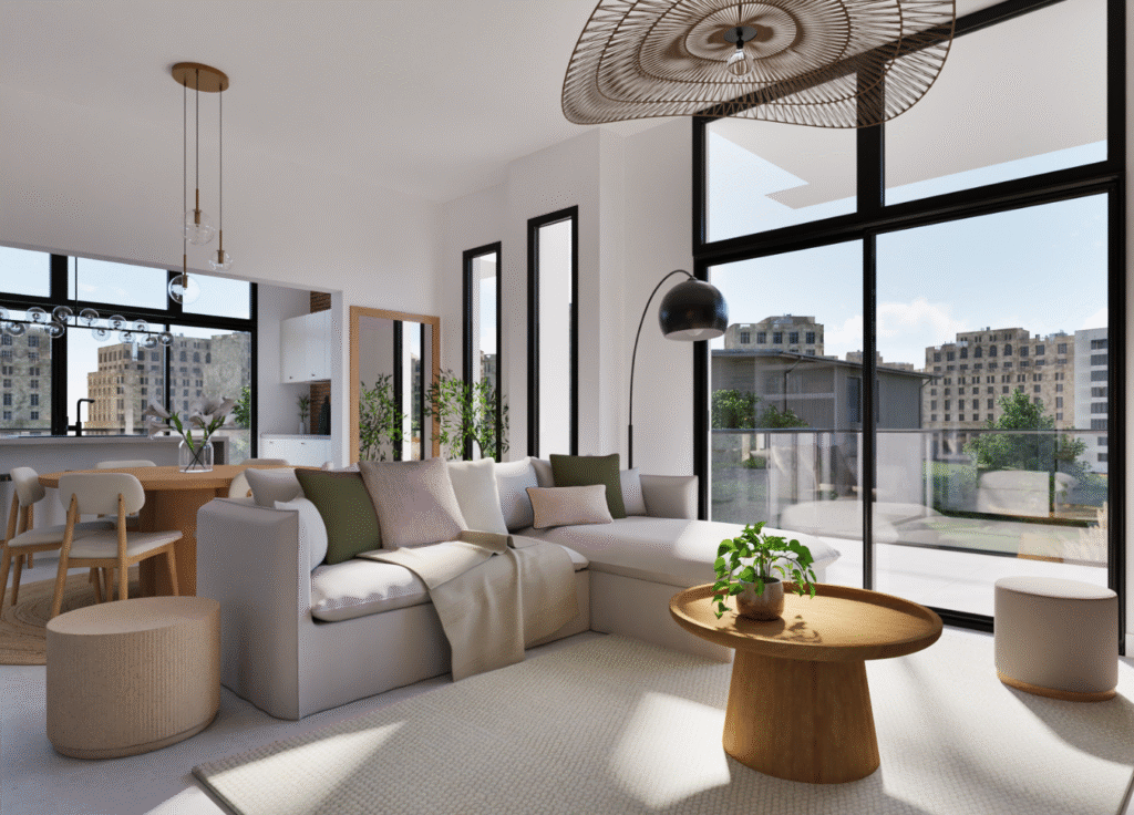 MEITE Construction - Résidence de la Paix - Salon